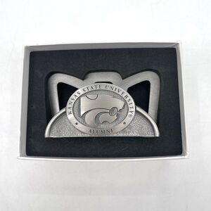 Kansas State University Wildcats Alumni Business Card Holder 3" Wide with Box